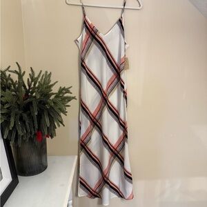 Forever 21 Multicolor Plaid Midi Dress